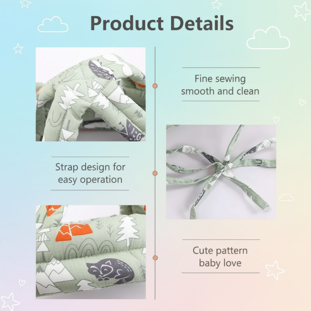 Baby Safety Helmet – Adjustable 360° Protection (6–36 Months)