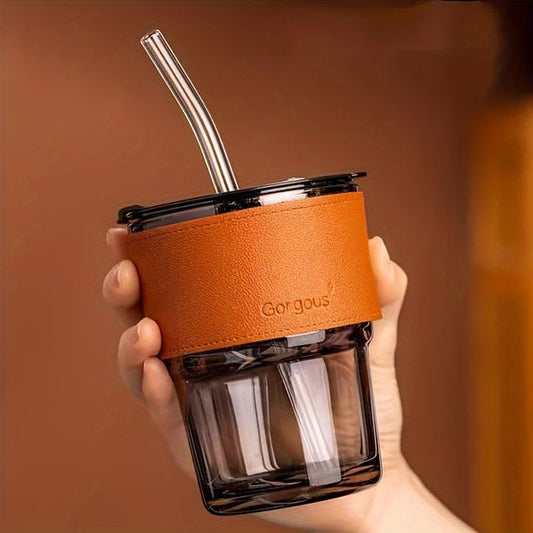 Insulated Coffee Mug With Straw