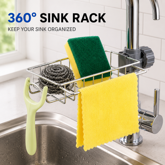 360° Rotating Sink Rack