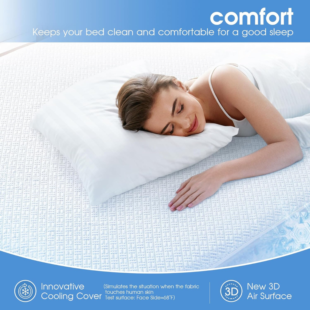 Waterproof Mattress Cover – 100% Protection & Breathable