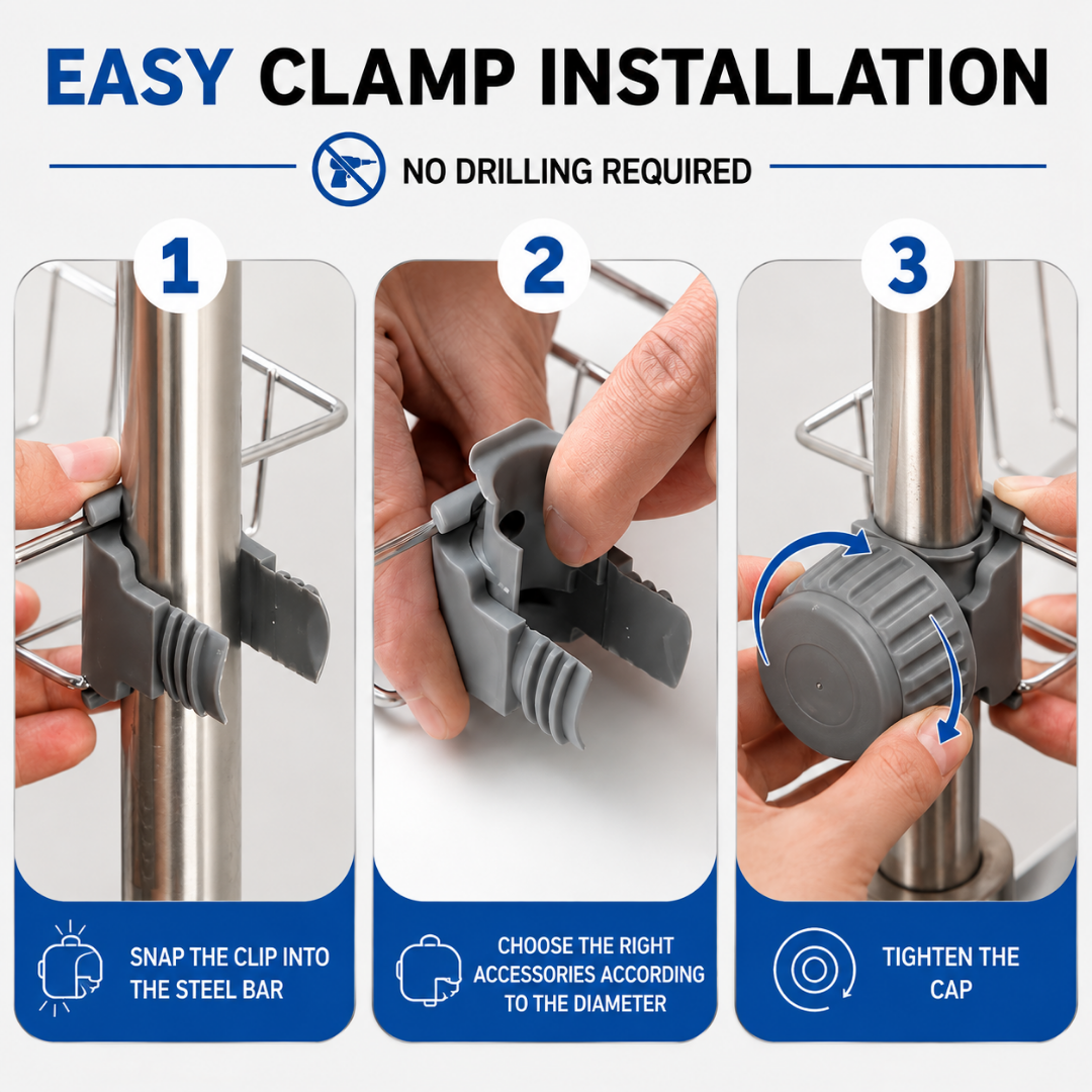 360° Rotating Sink Rack