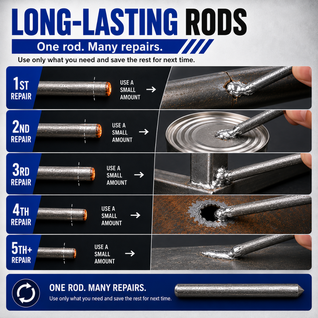 Low Temperature Welding Rods – Universal Metal Repair