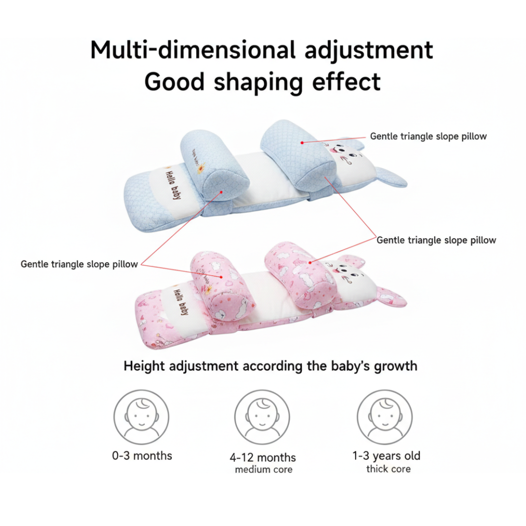 Baby Head Support Pillow – Flat Head Prevention
