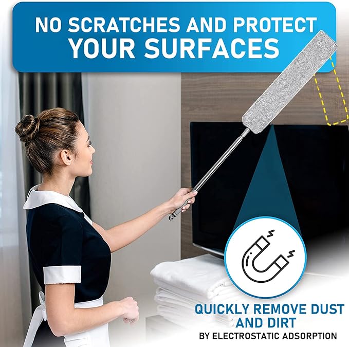 Retractable Gap Dust Cleaner