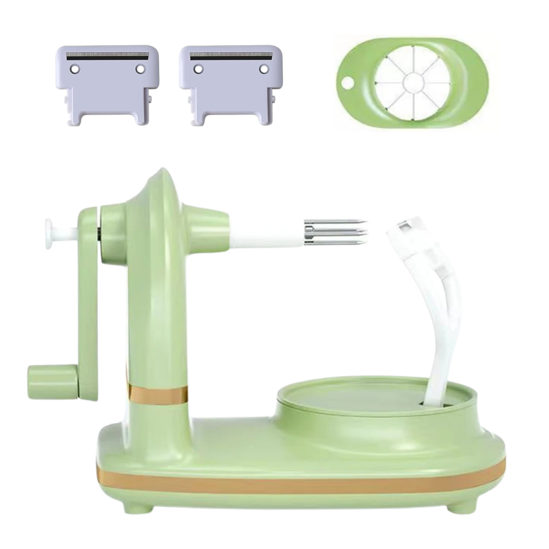 Hand-Cranked Peeler & Slicer